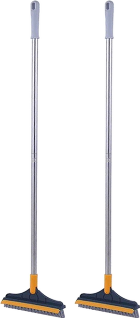 小麥購物 隙縫地板清潔刷 110 x 21cm, 藍綠色, 2個