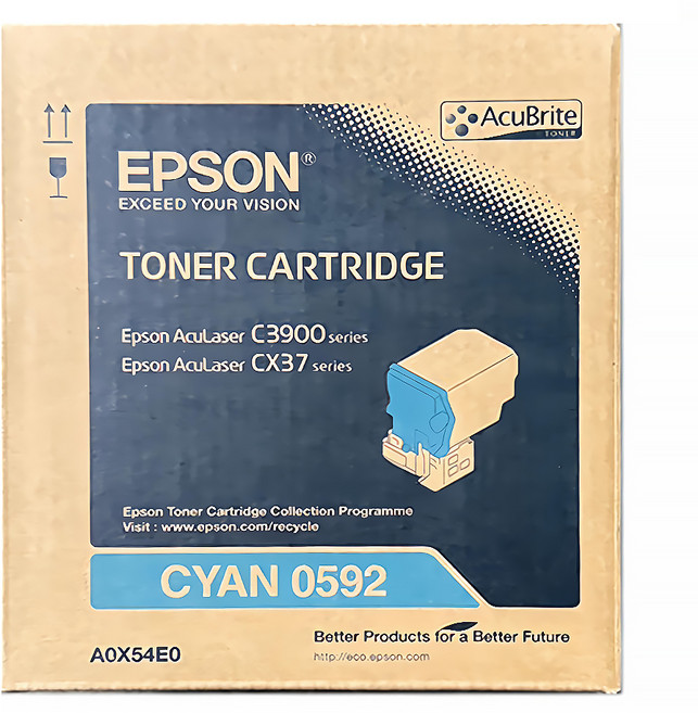 EPSON C13S050592 原廠碳粉匣, 藍色, 1個