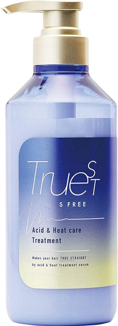 TrueST 微縮毛矯正煥髮潤髮乳 480ml 沙龍級酸熱修護 舒眠香氛, 1瓶