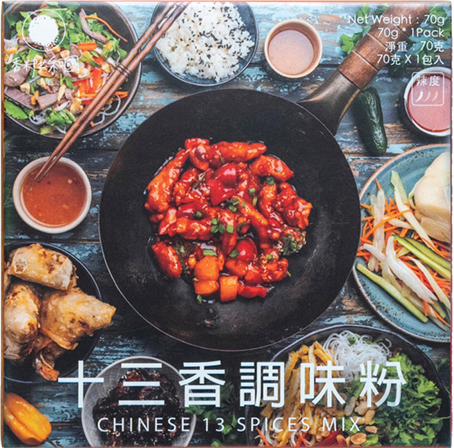 香料共和國 十三香調味粉, 70g, 1盒