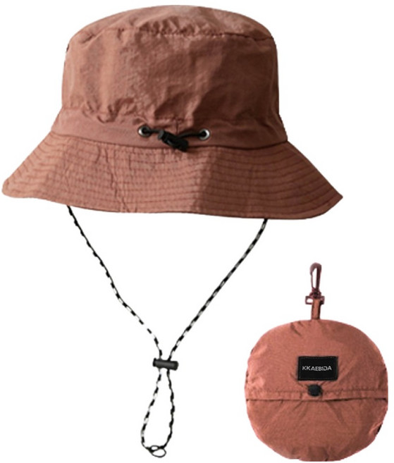 깨비다 포켓 접이식 벙거지 모자