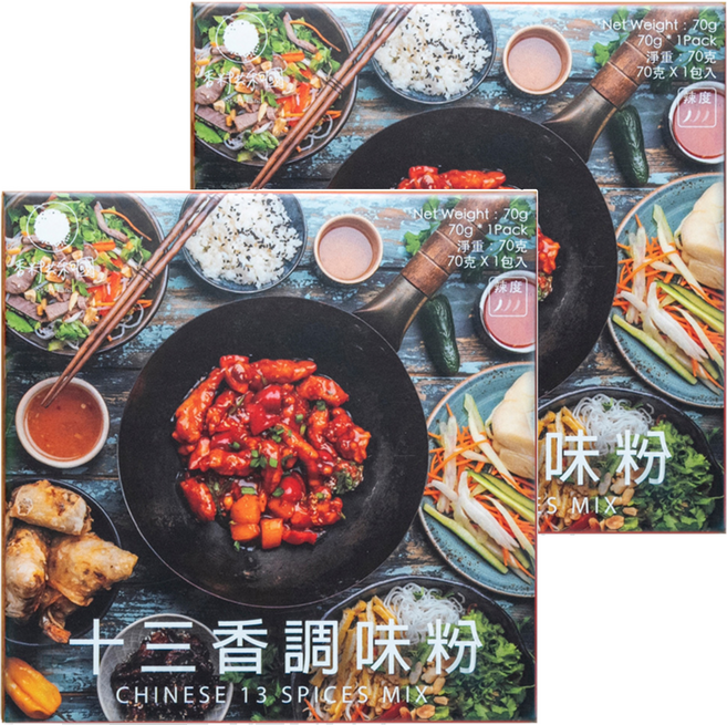香料共和國 十三香調味粉, 70g, 2盒