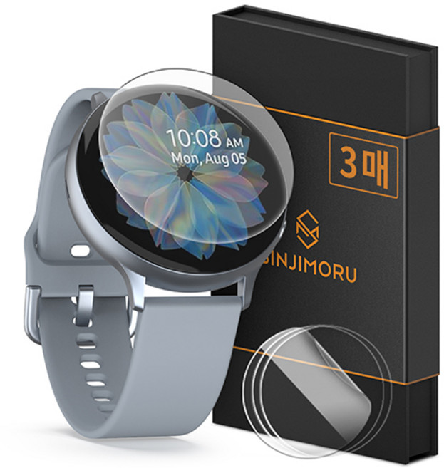 신지모루 풀커버 자가복원 TPU 액정보호필름 3P, 3개