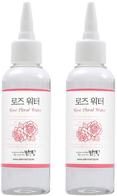 맑을담 로즈워터 에센스, 100ml, 2개