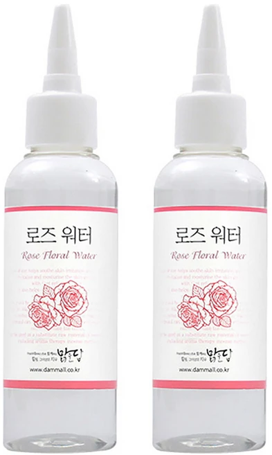 맑을담 로즈워터 에센스, 100ml, 2개 - 쿠팡