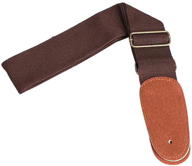 메이크마인 기타 어깨 멜빵끈 스트랩 코튼 브라운, 1개