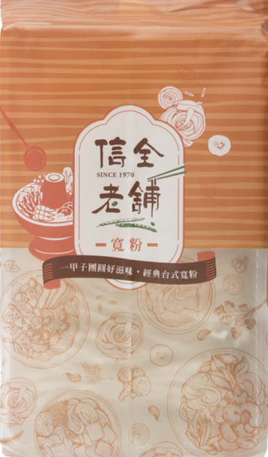 信全老舖 寬粉, 140g, 1個