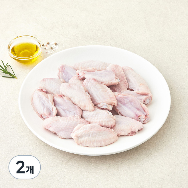 마니커 1등급 닭아랫날개 윙 (냉장), 1kg, 2개