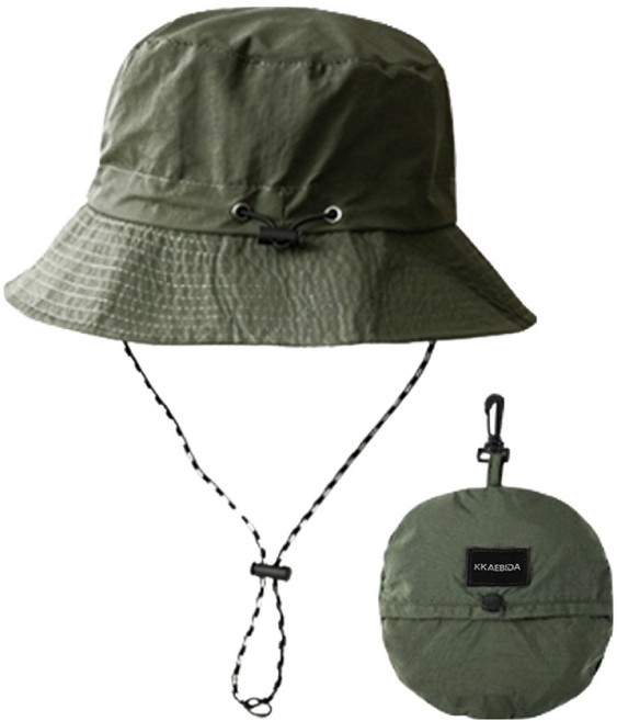 깨비다 포켓 접이식 벙거지 모자