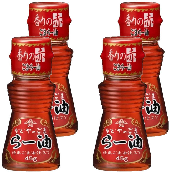 KADOYA 角屋 芝麻辣油, 45g, 4瓶