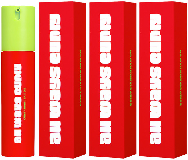 올웨이즈컬리 무실리콘 수분 컬링 헤어오일, 3개, 50ml