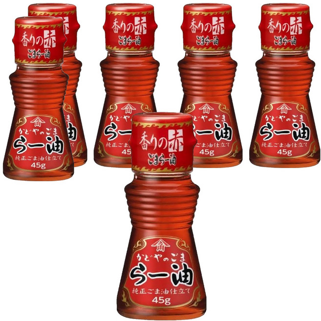 KADOYA 角屋 芝麻辣油, 45g, 6瓶