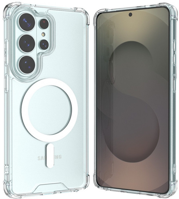 굿밸류 맥세이프 클리어 젤하드 에어범퍼 휴대폰 케이스