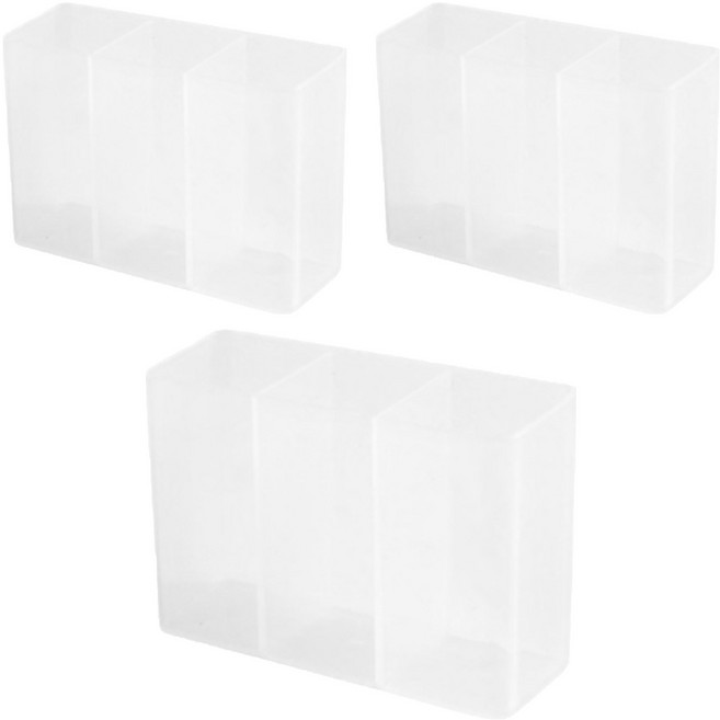 쿠캐치 소품정리 서랍수납함 정리함, 반투명, 6개