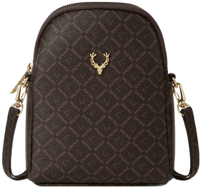 애드에딧 모달리 여성 패턴 미니백 크로스