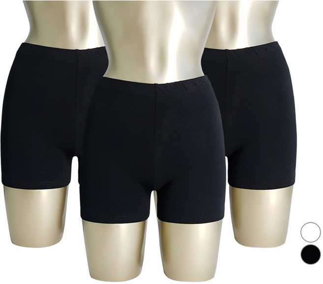 모띠마마 여성용 면스판 3부 속바지 3종 세트