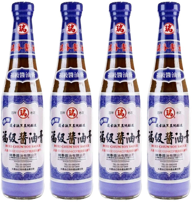 瑞春醬油 福級醬油膏, 420ml, 4瓶