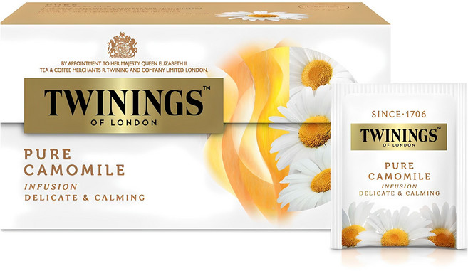트와이닝 카모마일 티백, 1g, 25개입, 1개