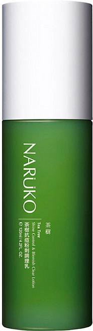 NARUKO 牛爾 台灣公司貨 茶樹 抗痘粉刺調理乳, 120ml, 1瓶