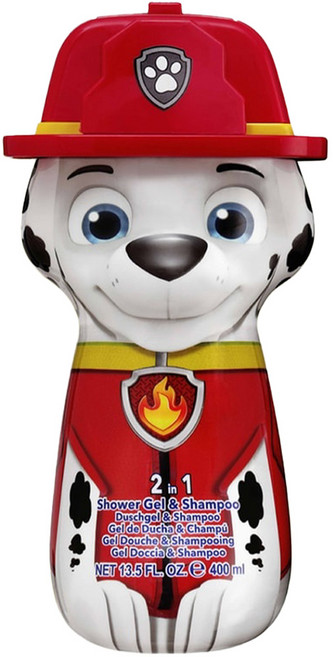 AIR-VAL Paw Patrol 汪汪隊消防員毛毛 2合1沐浴洗髮精, 400ml, 1瓶