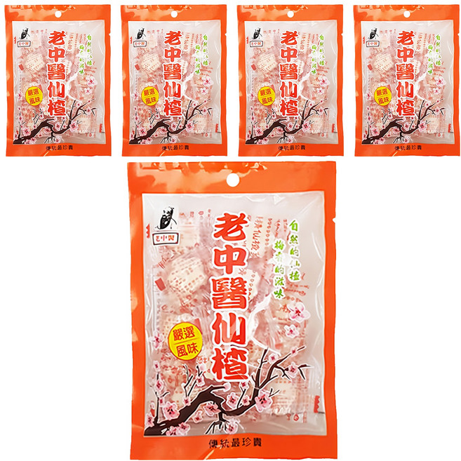 老中醫 仙楂 小, 70g, 5袋