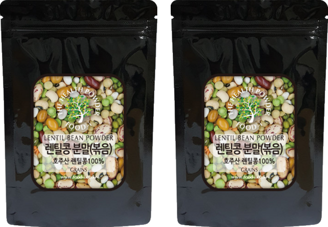 스쿨아이 렌즈콩 분말 볶음 호주산, 2개, 200g