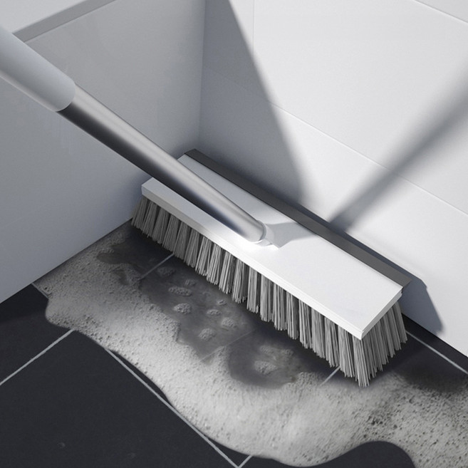 리빙공감 피에르 가정용 업소용 욕실 청소솔 스퀴지 밀대, 기본그레이, 1개