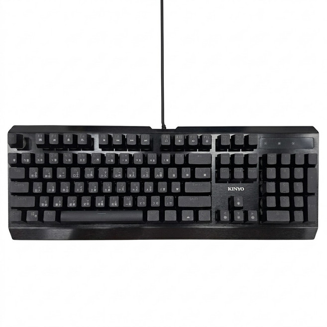 Kinyo 青軸輕機械發光鍵盤, GKB-3200