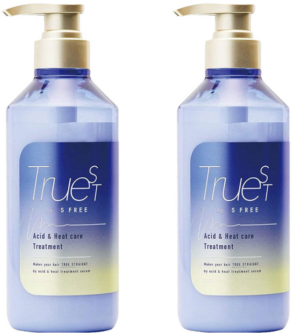 TrueST 微縮毛矯正煥髮潤髮乳, 480ml, 2瓶