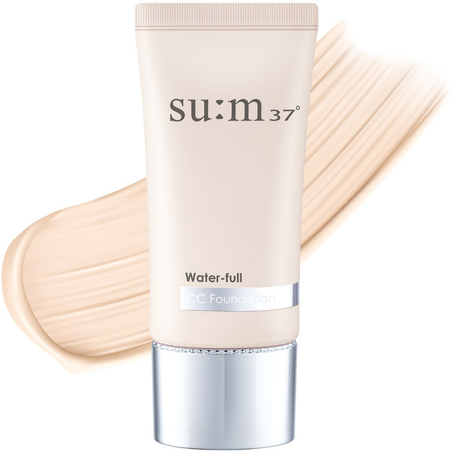 숨37도 워터 풀 CC 파운데이션 45ml, 혼합색상, 1개