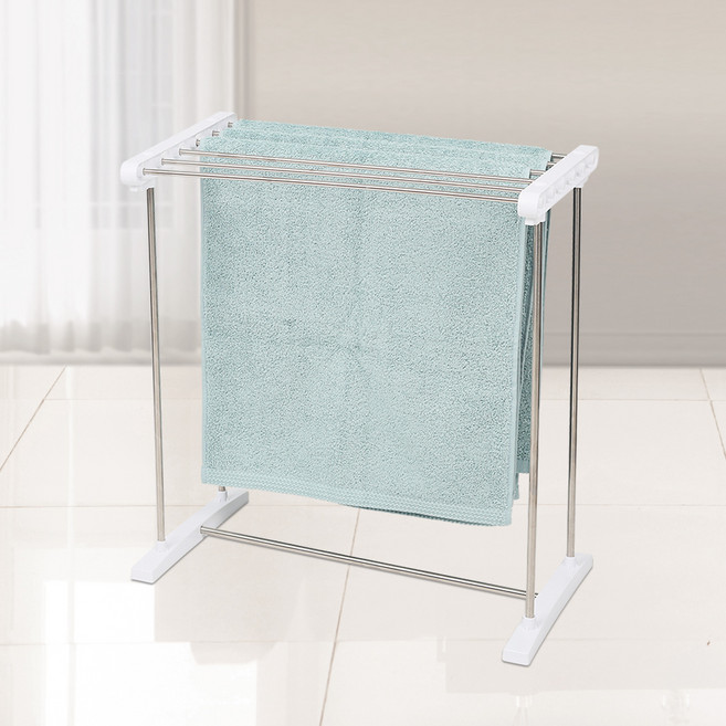 조은리빙 미니 빨래건조대 1단, 혼합색상