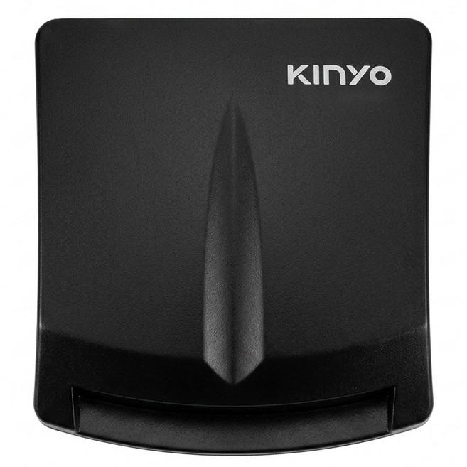 Kinyo 晶片讀卡機 84 x 72 x 27mm 線長1.6m 70g, KCR-6150, 黑色, 1個