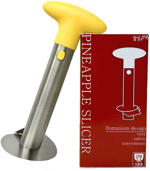 일상속반짝 파인애플 커터기, 1개