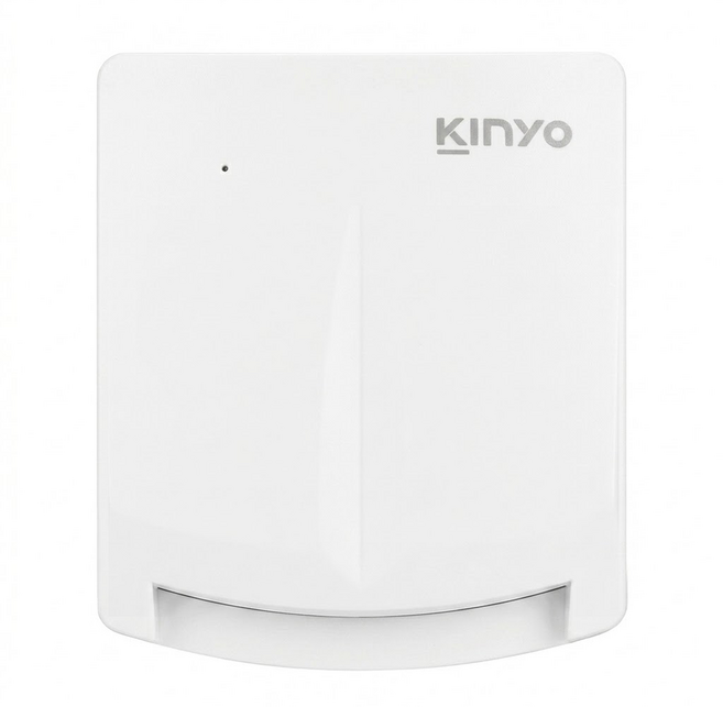Kinyo 晶片讀卡機 1.6m, KCR-6151, 白色, 1個