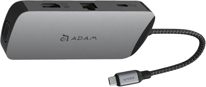 ADAM elements 亞果元素 CASA HUB X USB-C 3.1 10 port 集線器, 1個, 灰色