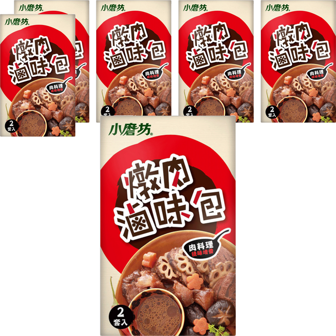 小磨坊 燉肉滷味包 2包, 24g, 6盒