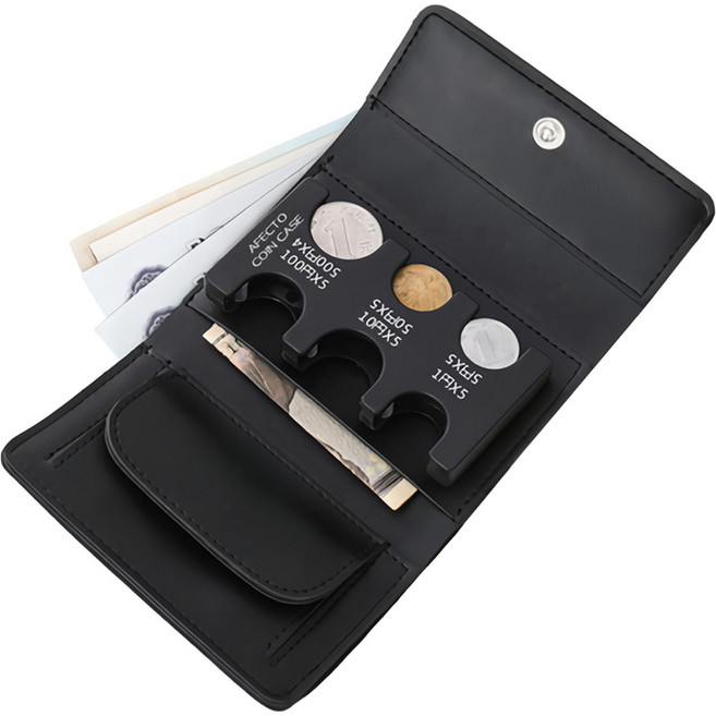 아펙토 남녀공용 일본 동전지갑 + PU 3단 지갑 세트