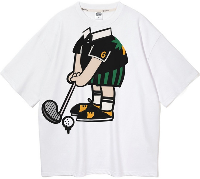 앨빈클로 CP FAKE GOLFER 오버핏 반팔티 AST4590