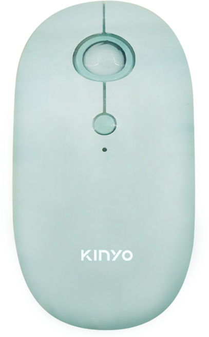 Kinyo 藍牙無線雙模滑鼠, GBM-1850, 藍色