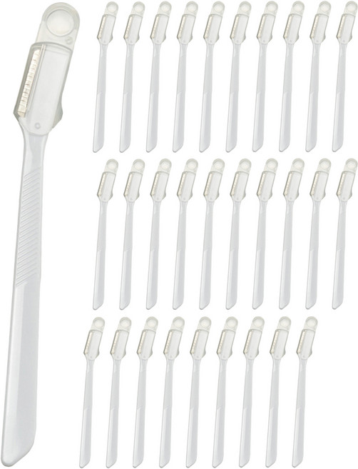 뷰렌드 안전 눈썹칼, 백색, 30개