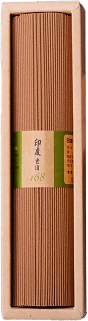 FushanKodo 富山香堂 延壽百歲 八星檀 印度老山168臥香 2盒 附蓮花三寶香爐, 檀香