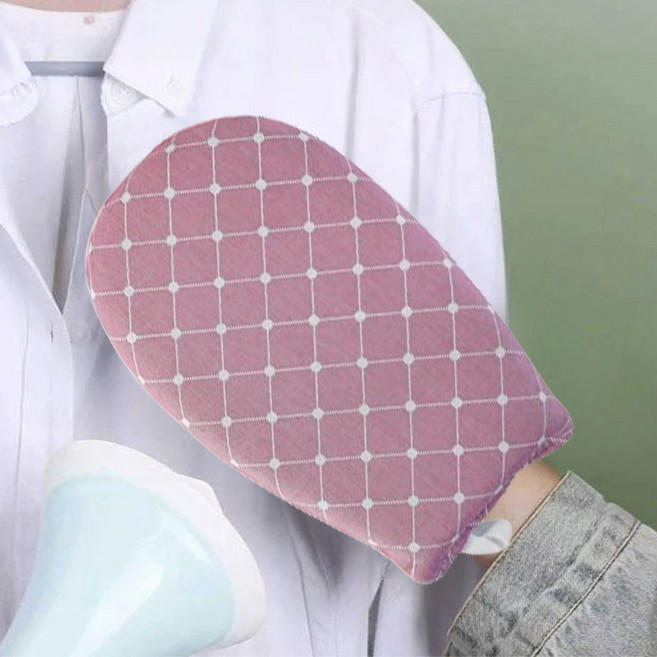 앞날창창 다리미 장갑 라운드, 핑크, 2개