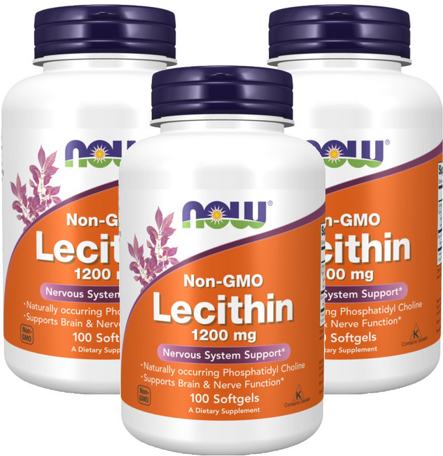 NOW Foods 卵磷脂膠囊食品