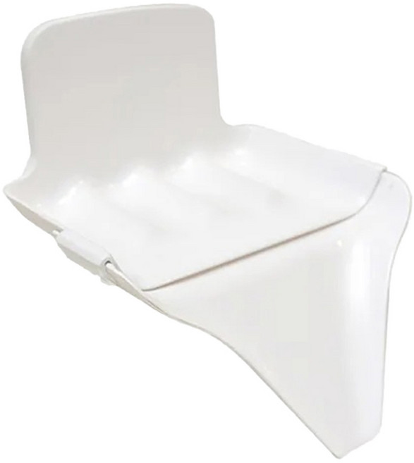 Easy Cleaning Solution 潔田屋 海綿肥皂架 BR10, 1個, 白色