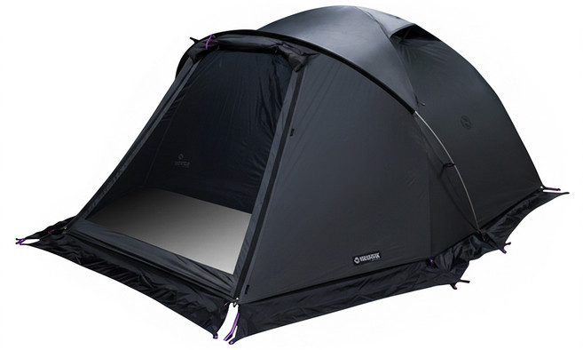 NORTHPEAK Narcissus Dome Plus 帳篷, 4人, 鴉灰色
