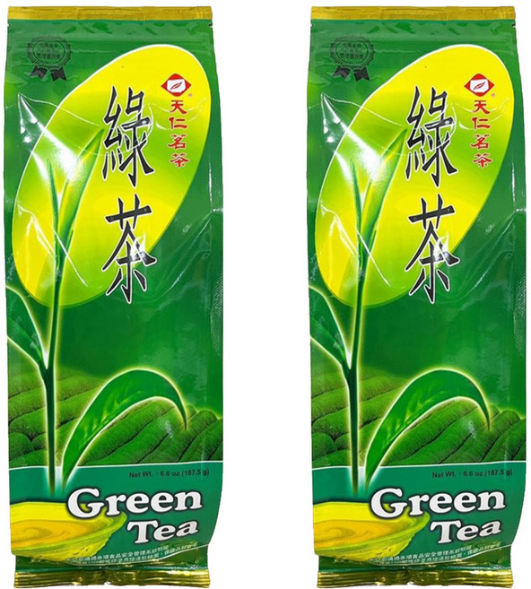天仁茗茶 綠茶, 187.5g, 2包, 1包