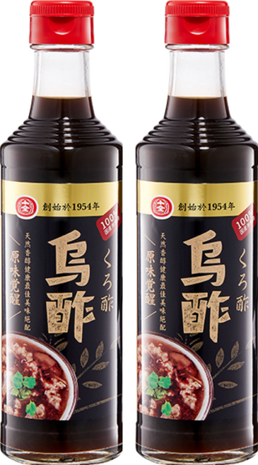 十全烏醋 特選上等糯米與蔬果釀製, 300ml, 2瓶