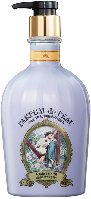 벨먼 파퓸드뽀 퍼퓸 바디워시 아이리스 머스크 향, 600ml, 1개