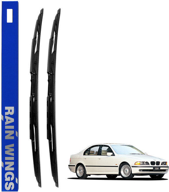 RAIN WINGS BMW專用前雨刷組, BMW 5系列 E39 (97年~03年)