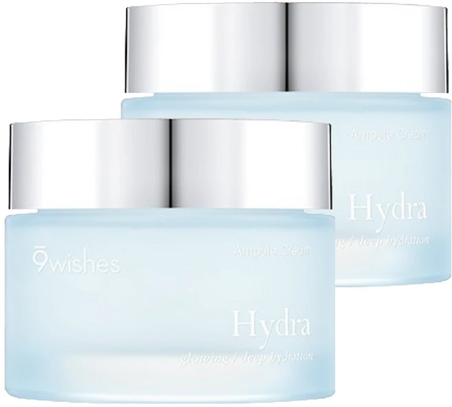 나인위시스 하이드라 앰플 크림, 50ml, 2개 - 쿠팡